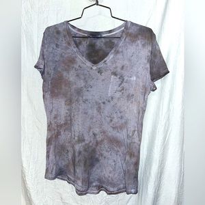 Custom Tie Dye Woman’s Pocket Short Sleeve Tee 🌵